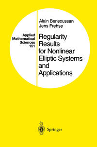 Regularity Results for Nonlinear Elliptic Systems and Applications