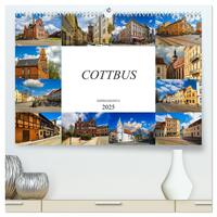 Cottbus Impressionen (hochwertiger Premium Wandkalender 2025 DIN A2 quer), Kunstdruck in Hochglanz