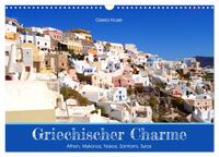 Griechischer Charme (Wandkalender 2025 DIN A3 quer), CALVENDO Monatskalender