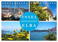 Insel Elba Impressionen (Tischkalender 2025 DIN A5 quer), CALVENDO Monatskalender