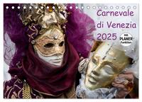 Carnevale di Venezia 2025 (Tischkalender 2025 DIN A5 quer), CALVENDO Monatskalender