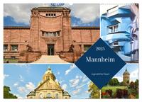 Mannheim - Jugendstil bis Popart (Wandkalender 2025 DIN A2 quer), CALVENDO Monatskalender