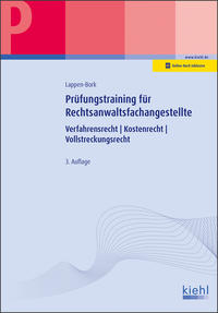 Prüfungstraining für Rechtsanwaltsfachangestellte