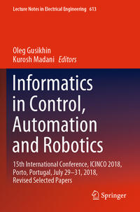 Informatics in Control, Automation and Robotics