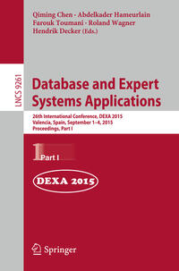 Database and Expert Systems Applications