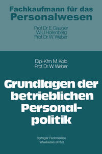 Grundlagen der betrieblichen Personalpolitik