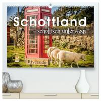 Schottland – schottisch unterwegs (hochwertiger Premium Wandkalender 2025 DIN A2 quer), Kunstdruck in Hochglanz