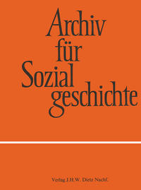 Archiv für Sozialgeschichte, Band 56 (2016)