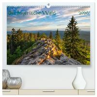 Der Bayerische Wald (hochwertiger Premium Wandkalender 2025 DIN A2 quer), Kunstdruck in Hochglanz