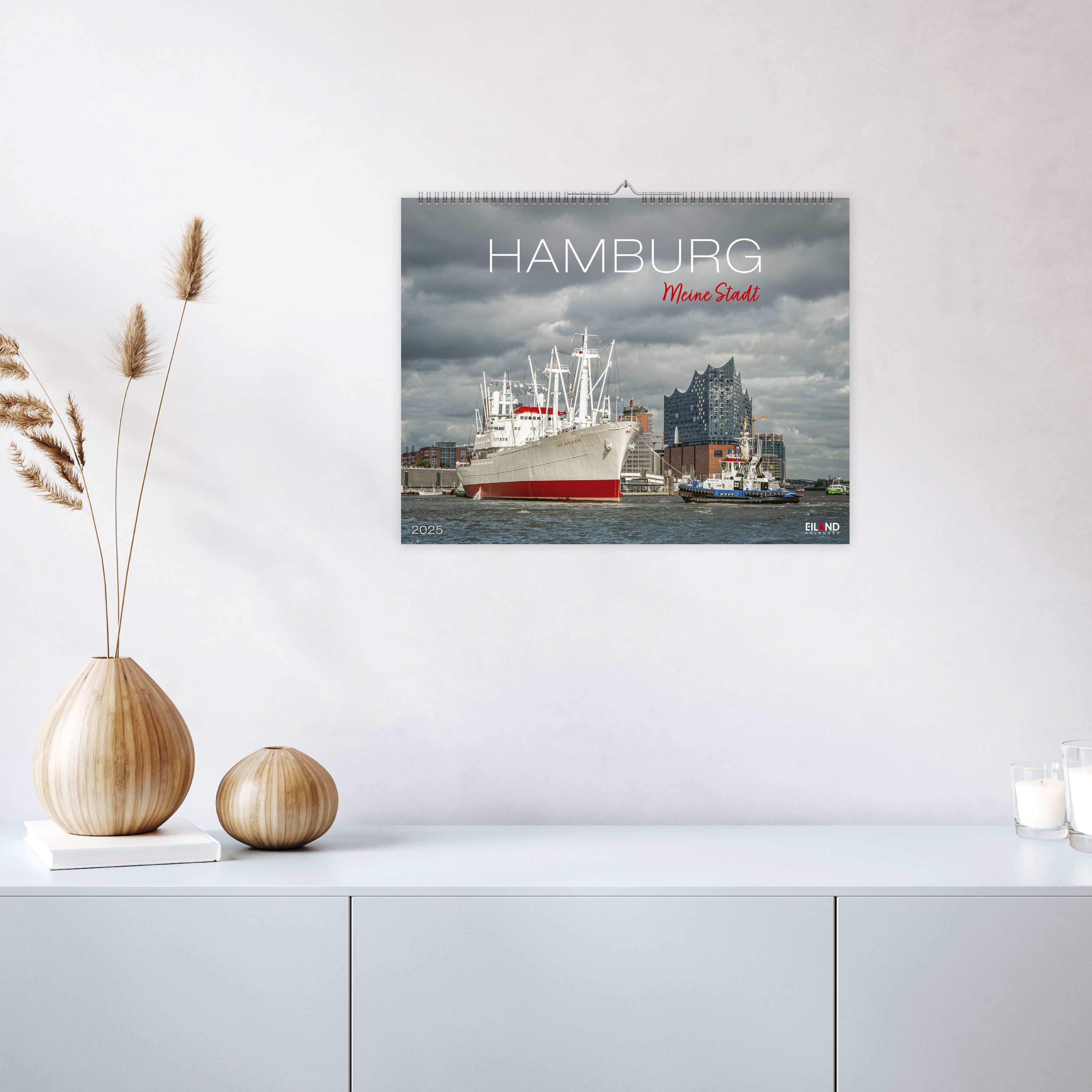 Hamburg - Meine Stadt Kalender 2025