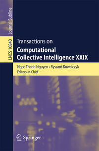 Transactions on Computational Collective Intelligence XXIX