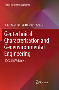 Geotechnical Characterisation and Geoenvironmental Engineering