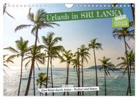 Urlaub in Sri Lanka - Reise durch Asien, Kultur und Natur (Wandkalender 2025 DIN A4 quer), CALVENDO Monatskalender