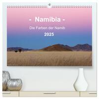 Namibia - Die Farben der Namib (hochwertiger Premium Wandkalender 2025 DIN A2 quer), Kunstdruck in Hochglanz