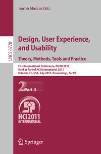 Design, User Experience, and Usability. Theory, Methods, Tools and Practice