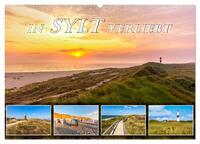 IN SYLT VERLIEBT (Wandkalender 2025 DIN A2 quer), CALVENDO Monatskalender