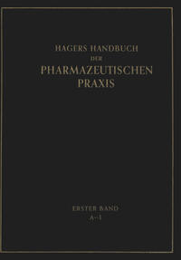 Hagers Handbuch der Pharmazeutischen Praxis