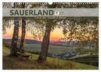 Sauerland - Land der tausend Berge (Wandkalender 2025 DIN A3 quer), CALVENDO Monatskalender