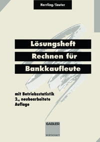 Lösungsheft Rechnen für Bankkaufleute