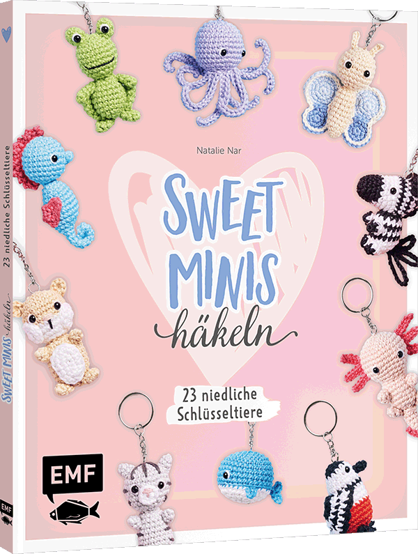 Sweet Minis häkeln – 23 niedliche Schlüsseltiere