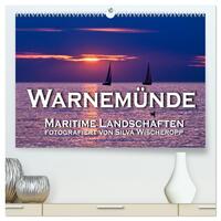 Warnemünde - Maritime Landschaften (hochwertiger Premium Wandkalender 2025 DIN A2 quer), Kunstdruck in Hochglanz