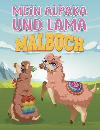 Mein Alpaka und Lama Malbuch