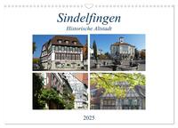 Sindelfingen - Historische Altstadt (Wandkalender 2025 DIN A3 quer), CALVENDO Monatskalender