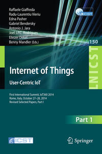 Internet of Things. User-Centric IoT