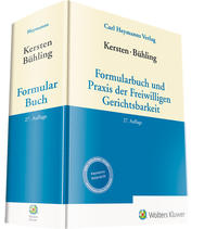 Formularbuch und Praxis der Freiwilligen Gerichtsbarkeit