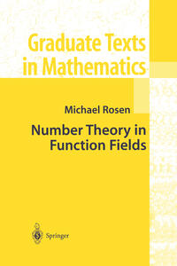 Number Theory in Function Fields