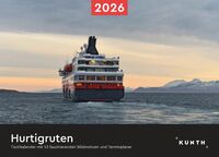 Hurtigruten - KUNTH Tischkalender 2026