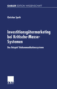 Investitionsgütermarketing bei Kritische-Masse-Systemen