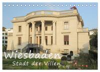 Wiesbaden - Stadt der Villen (Tischkalender 2025 DIN A5 quer), CALVENDO Monatskalender