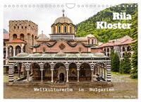 Rila Kloster – Weltkulturerbe in Bulgarien (Wandkalender 2025 DIN A4 quer), CALVENDO Monatskalender