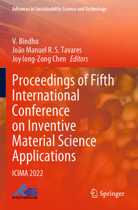 Proceedings of Fifth International Conference on Inventive Material Science Applications