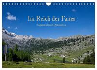 Im Reich der Fanes - Sagenwelt der Dolomiten (Wandkalender 2025 DIN A4 quer), CALVENDO Monatskalender