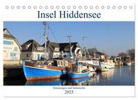 Insel Hiddensee - Stimmungen und Sehnsüchte (Tischkalender 2025 DIN A5 quer), CALVENDO Monatskalender