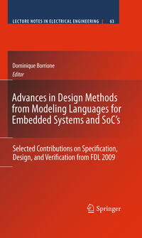 Advances in Design Methods from Modeling Languages for Embedded Systems and SoC’s