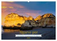 Algarve pur (Wandkalender 2025 DIN A2 quer), CALVENDO Monatskalender