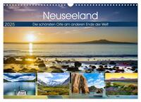 Neuseeland - Die schönsten Orte am anderen Ende der Welt (Wandkalender 2025 DIN A3 quer), CALVENDO Monatskalender