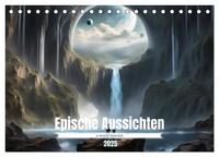 Epische Aussichten (Tischkalender 2025 DIN A5 quer), CALVENDO Monatskalender