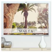 Malta (hochwertiger Premium Wandkalender 2025 DIN A2 quer), Kunstdruck in Hochglanz