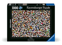 Erwachsenenpuzzle 1000 Teile - Disney Micky Maus - Challenge