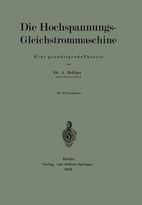 Die Hochspannungs-Gleichstrommaschine