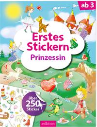 Erstes Stickern – Prinzessin