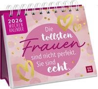 Mini-Wochenkalender 2026: Die tollsten Frauen sind nicht perfekt, sie sind echt