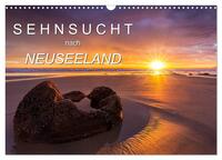 Sehnsucht nach Neuseeland (Wandkalender 2025 DIN A3 quer), CALVENDO Monatskalender