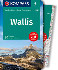 KOMPASS Wanderführer Wallis, Oberwallis