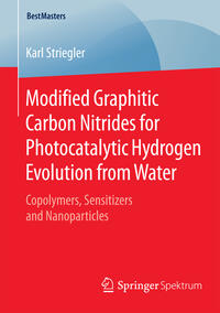 Modified Graphitic Carbon Nitrides for Photocatalytic Hydrogen Evolution from Water