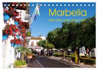 Marbella - Mondän und charmant (Tischkalender 2025 DIN A5 quer), CALVENDO Monatskalender